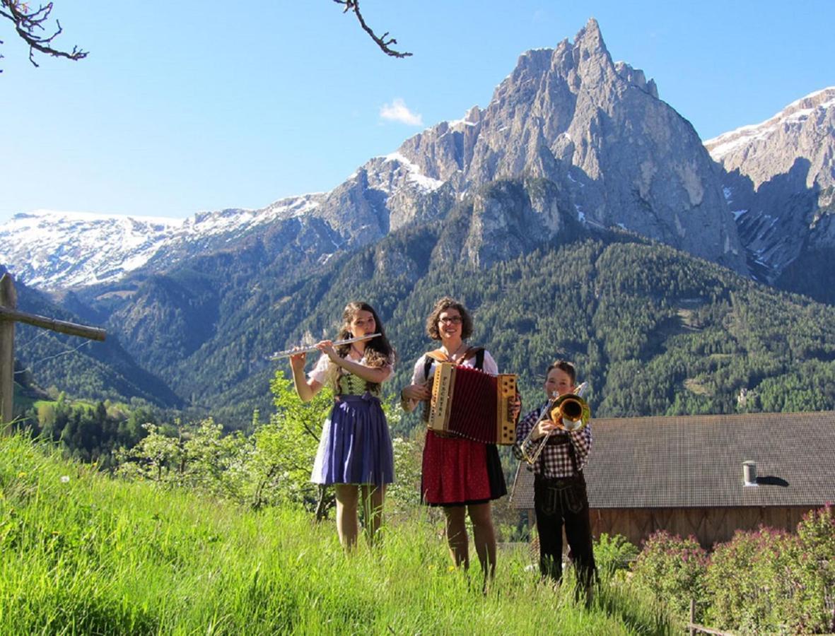Schildberghof Ortler Apartman Siusi Kültér fotó