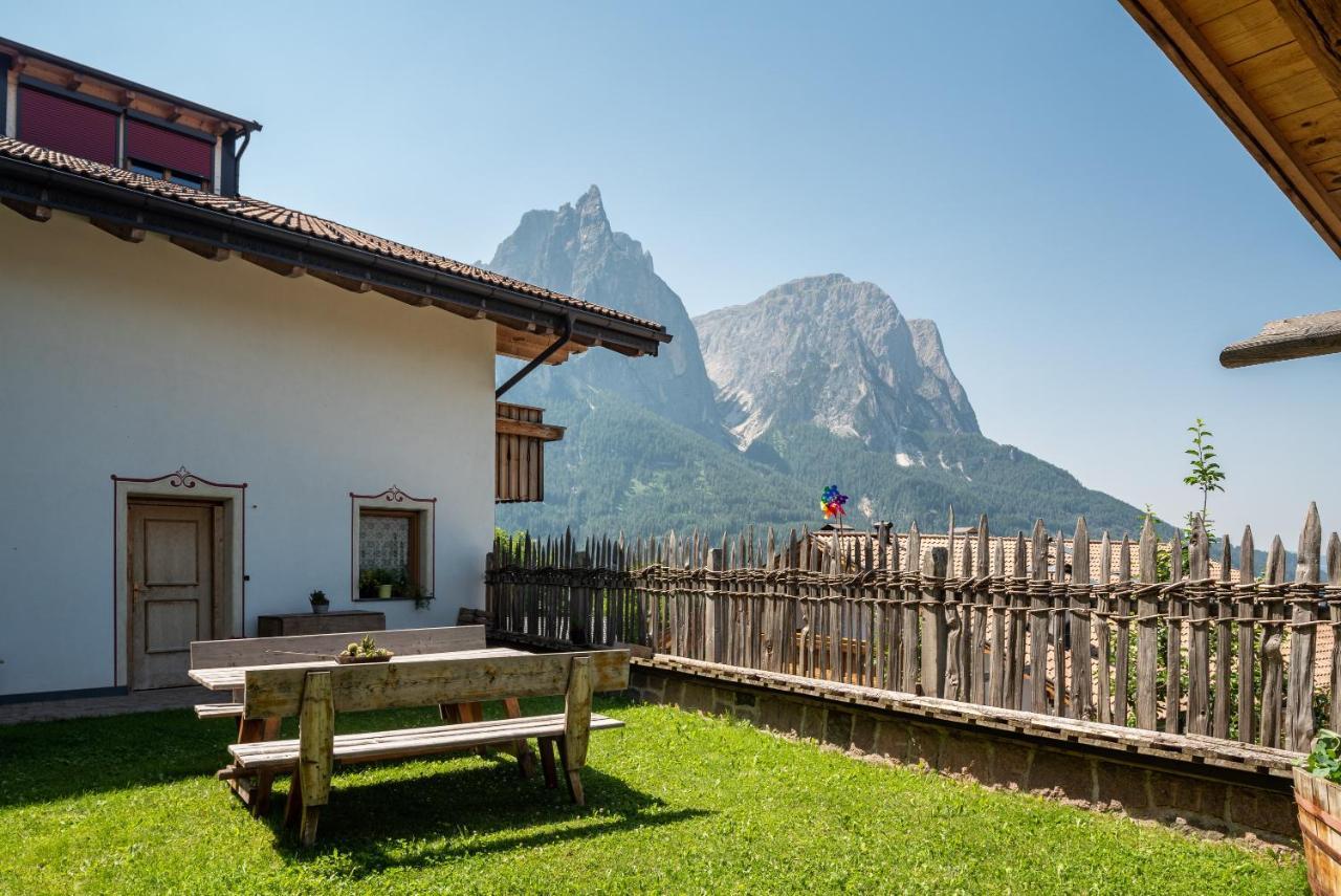 Schildberghof Ortler Apartman Siusi Kültér fotó